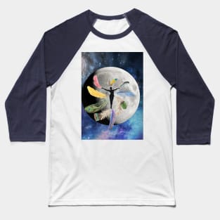 Manifesting art - Freedom Baseball T-Shirt